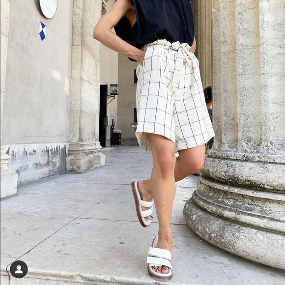 Mango croc effect sandals bloggers favorite